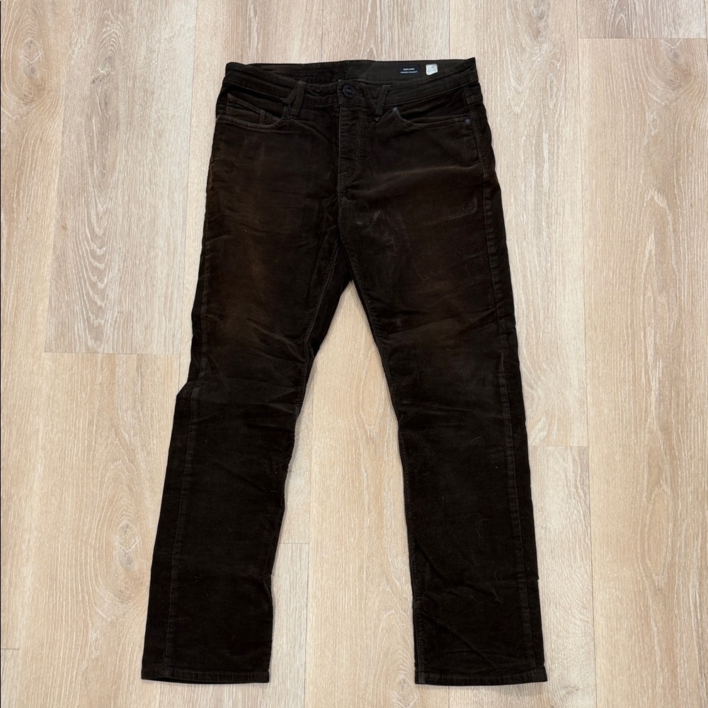 Men's Volcom Brown Corduroy Pants